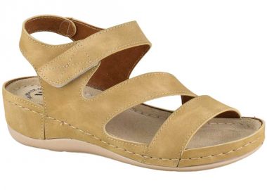 Πέδιλα γυναικεία | Ανατομικά | Vesna | 880421 | Μπεζ - Vesna - 